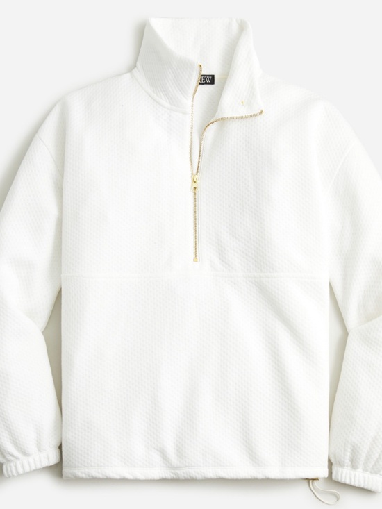 Tops - J. Crew Quilted Half-Zip Pullover